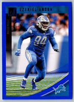 2018 Donruss Press Proof Blue Ezekiel Ansah #96