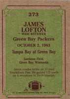 1984 Topps James Lofton #273