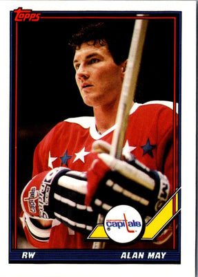 1991 O-Pee-Chee Alan May #57