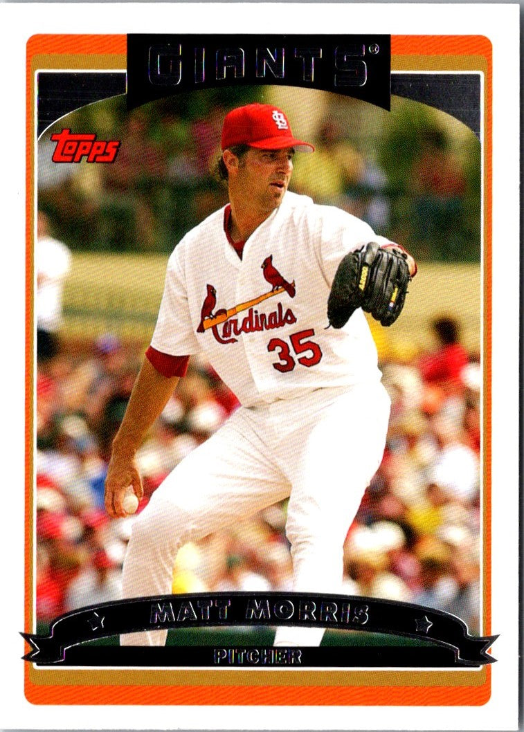 2006 Topps Matt Morris