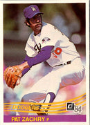 1984 Donruss Pat Zachry