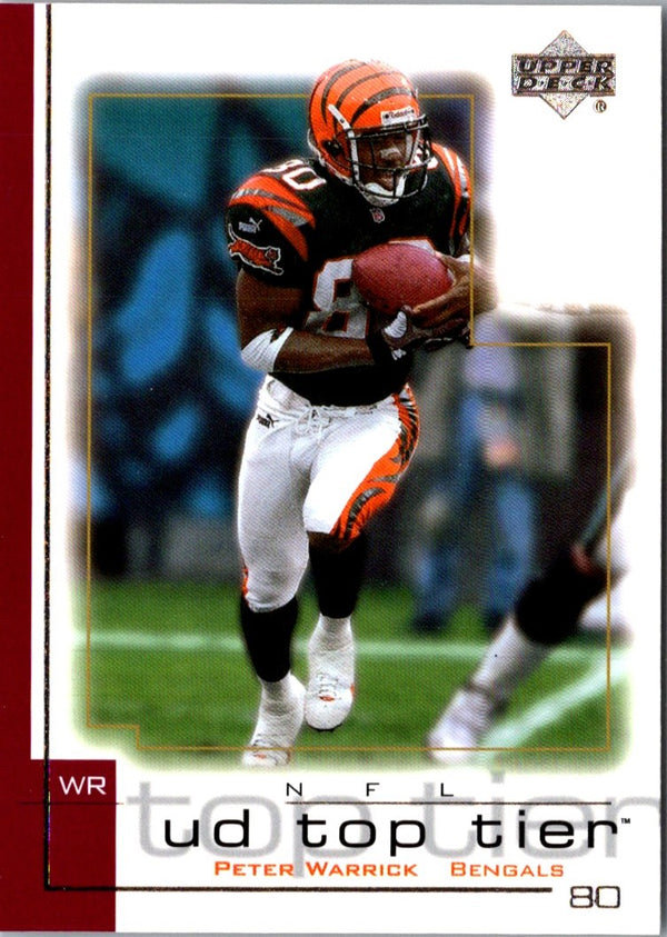 2001 Upper Deck Top Tier Peter Warrick #34