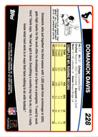 2006 Topps Domanick Davis #228