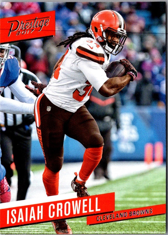 2017 Panini Prestige Isaiah Crowell #128