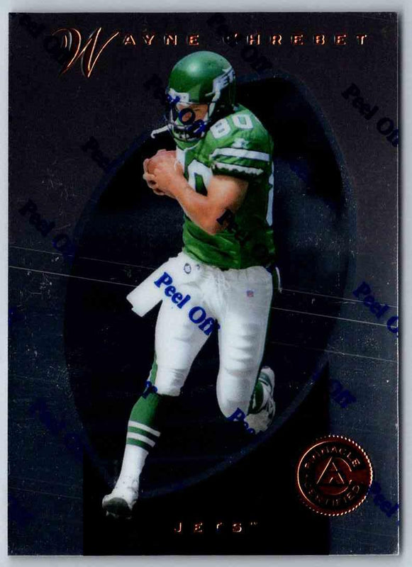 1997 Pinnacle Certified NFL Wayne Chrebet #84
