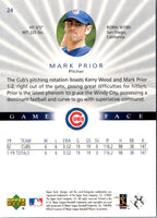 2003 Upper Deck Game Face Mark Prior #24