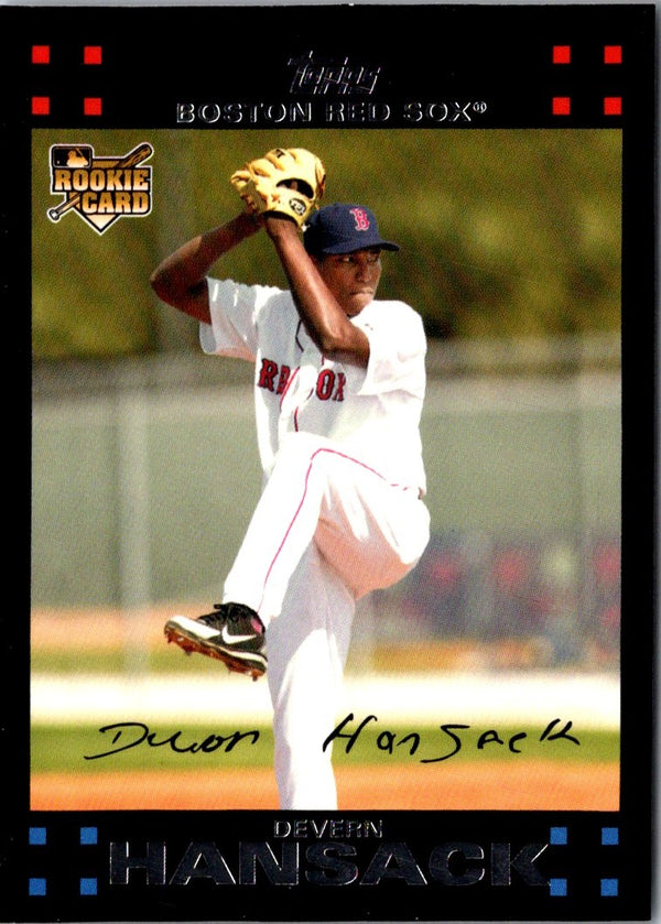 2007 Topps Devern Hansack #646 Rookie