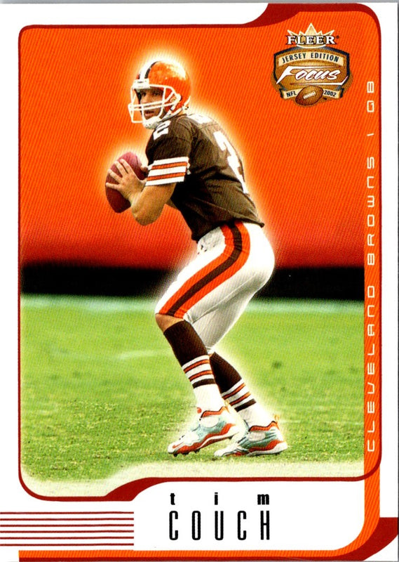 2002 Fleer Focus Jersey Edition Tim Couch #46