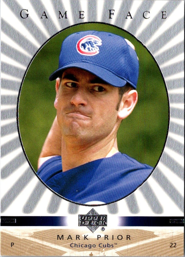 2003 Upper Deck Game Face Mark Prior #24