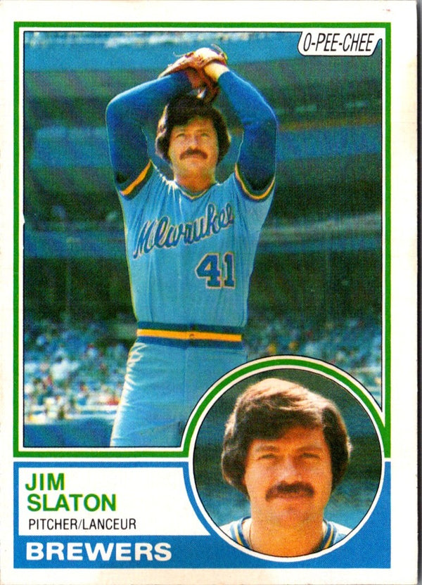 1983 O-Pee-Chee Jim Slaton #114