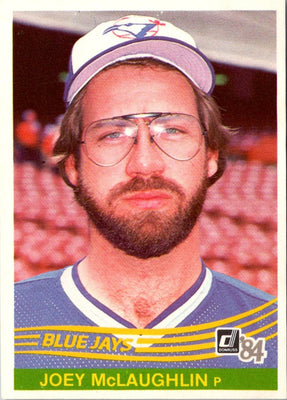 1984 Donruss Joey McLaughlin #617