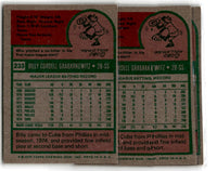 1975 Topps Billy Grabarkewitz #233 EXMT