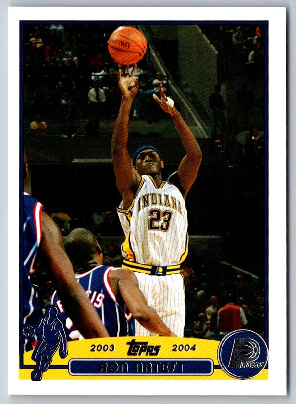 2003 Topps Ron Artest #139