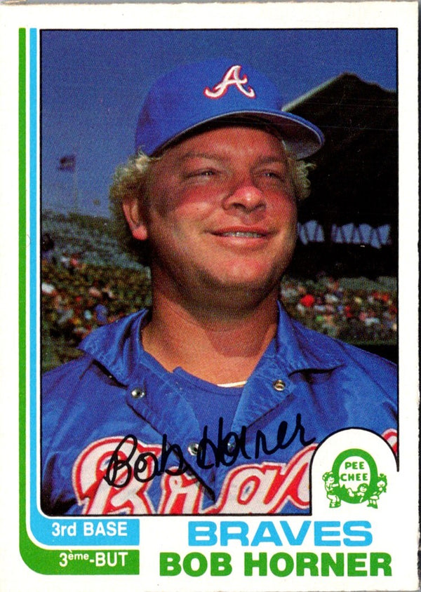 1982 O-Pee-Chee Bob Horner #145