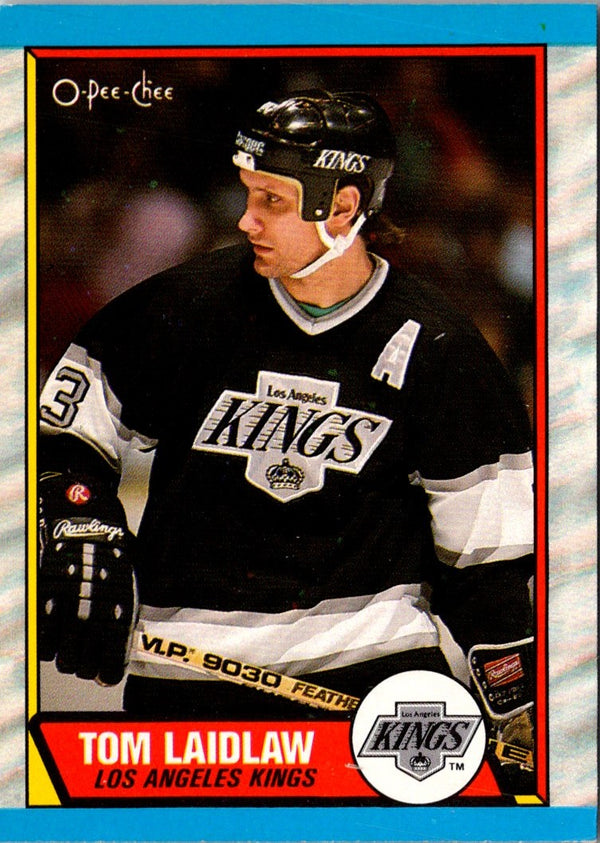 1989 O-Pee-Chee Tom Laidlaw #34