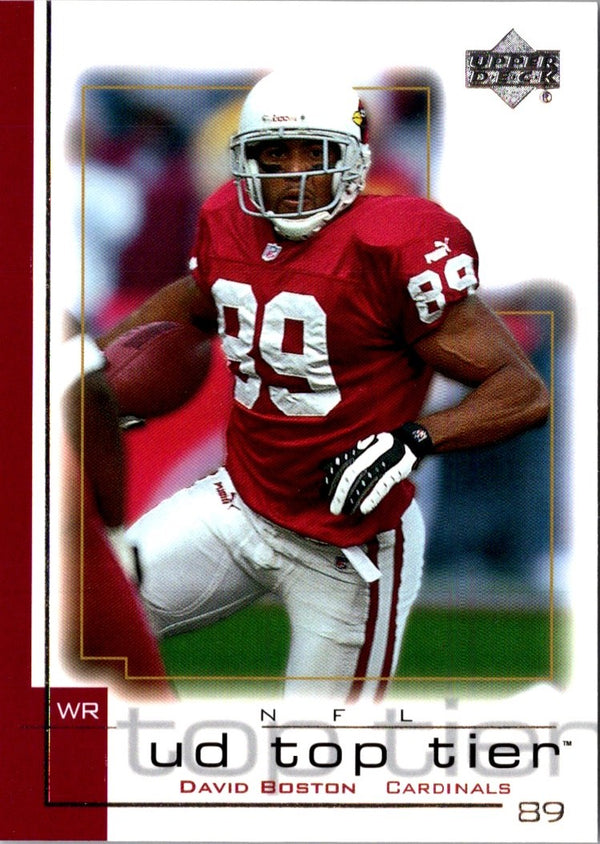 2000 Upper Deck Black Diamond David Boston #2