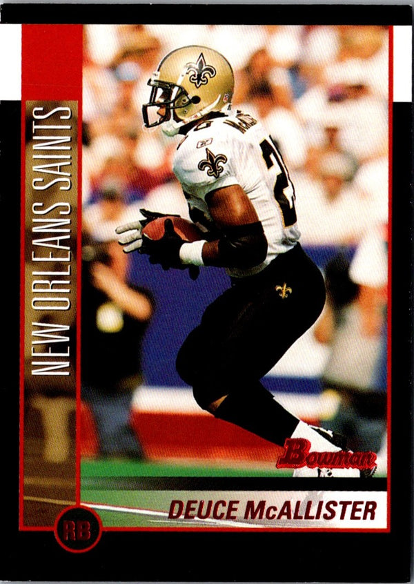 2002 Bowman Deuce McAllister #28