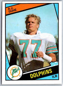 1985 Topps A.J. Duhe