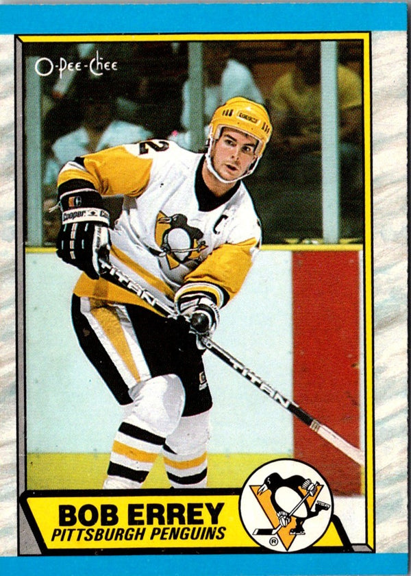 1989 O-Pee-Chee Bob Errey #50 Rookie