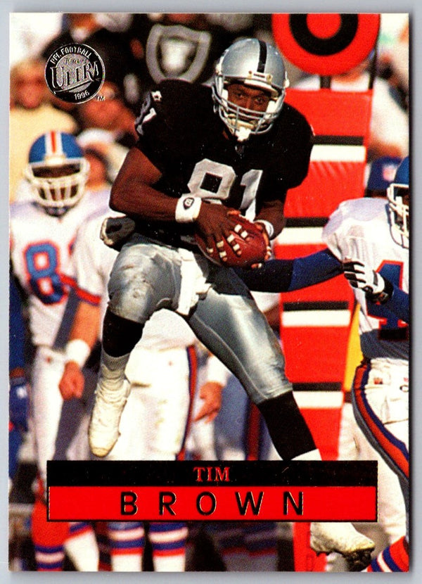 1996 Ultra Tim Brown #112