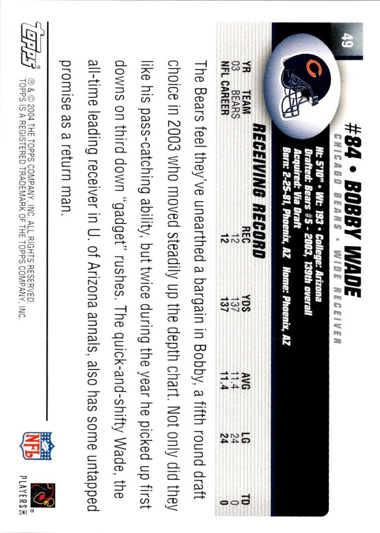 2004 Topps Bobby Wade