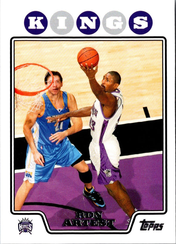 2008 Topps Ron Artest #93