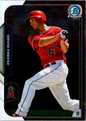 2015 Bowman Chrome David Freese #47