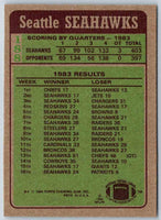 1985 Topps Curt Warner #188