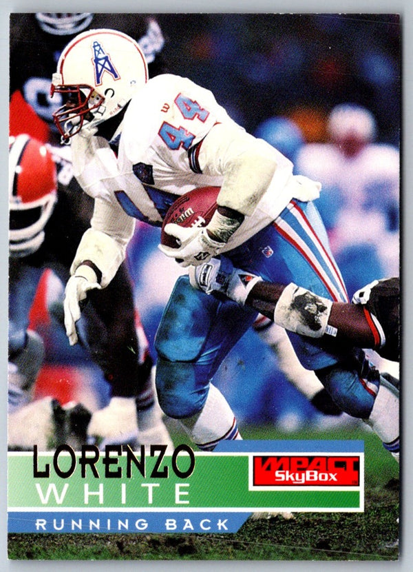 1995 SkyBox Impact Lorenzo White #60