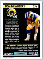 1991 Pinnacle Tom Newberry #256