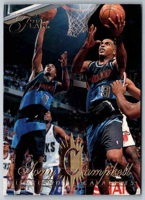 1994 Flair Tony Campbell #198