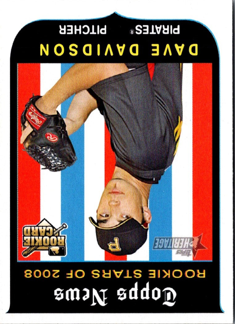 2008 Topps Heritage Dave Davidson