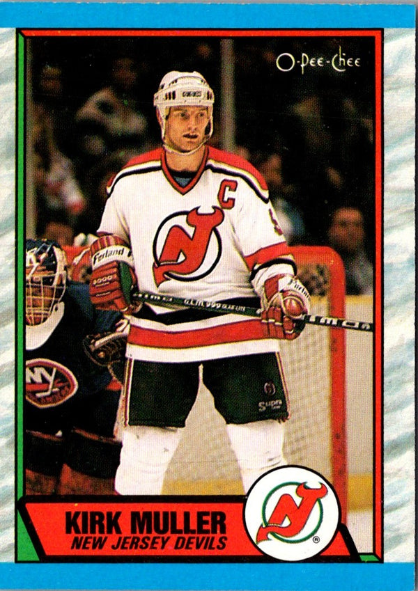 1989 O-Pee-Chee Kirk Muller #117