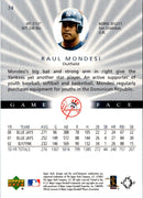 2003 Upper Deck Game Face Raul Mondesi