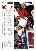 1991 Upper Deck Derek King #382
