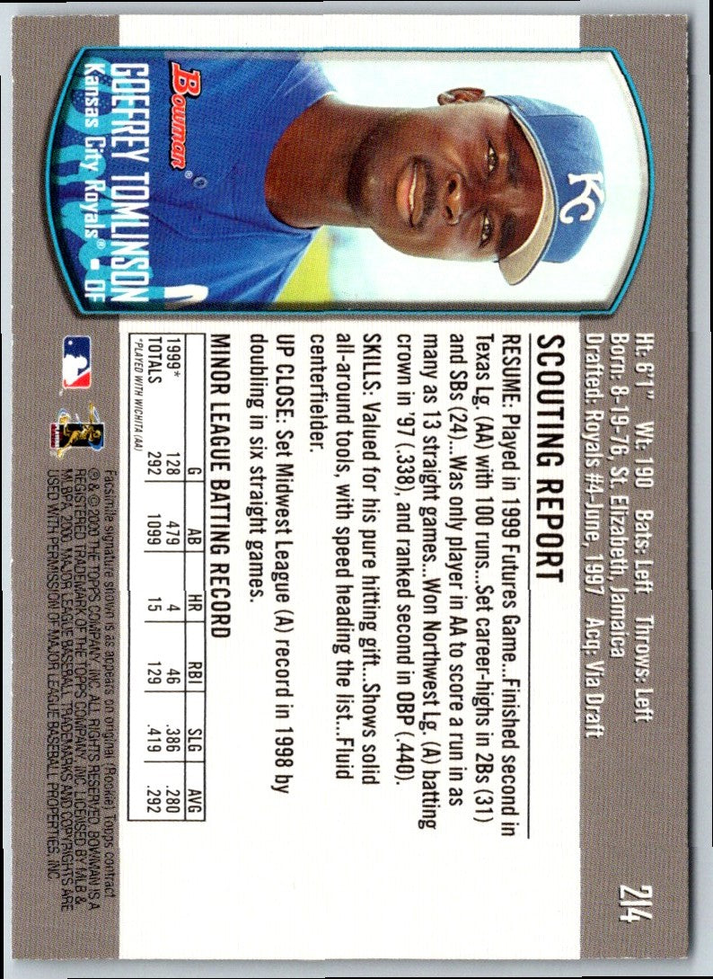 2000 Bowman Goefrey Tomlinson