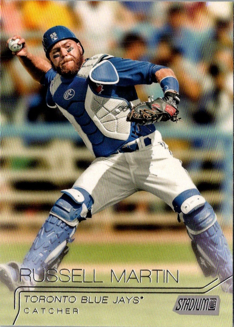 2015 Stadium Club Russell Martin