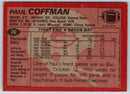 1983 Topps Paul Coffman