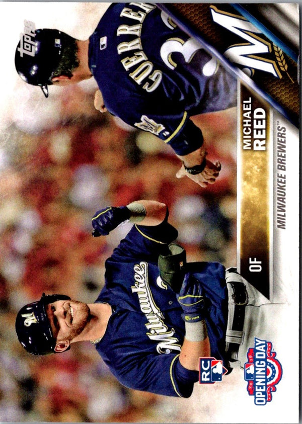 2016 Topps Opening Day Michael Reed #OD-109 Rookie