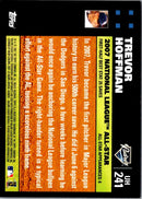 2007 Topps Updates & Highlights Red Back Trevor Hoffman