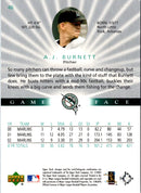 2003 Upper Deck Game Face A.J. Burnett