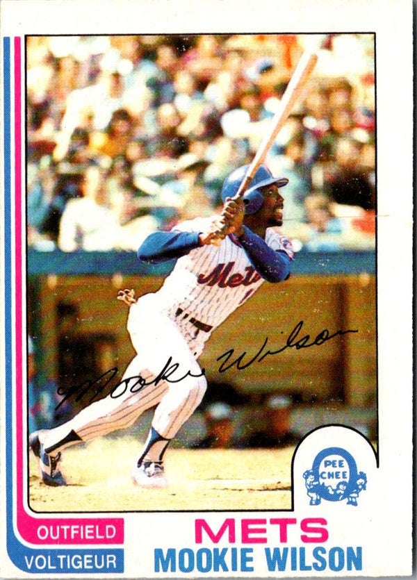 1982 O-Pee-Chee Mookie Wilson #143