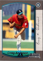 2000 Bowman Draft Picks & Prospects Craig Anderson #65 Rookie