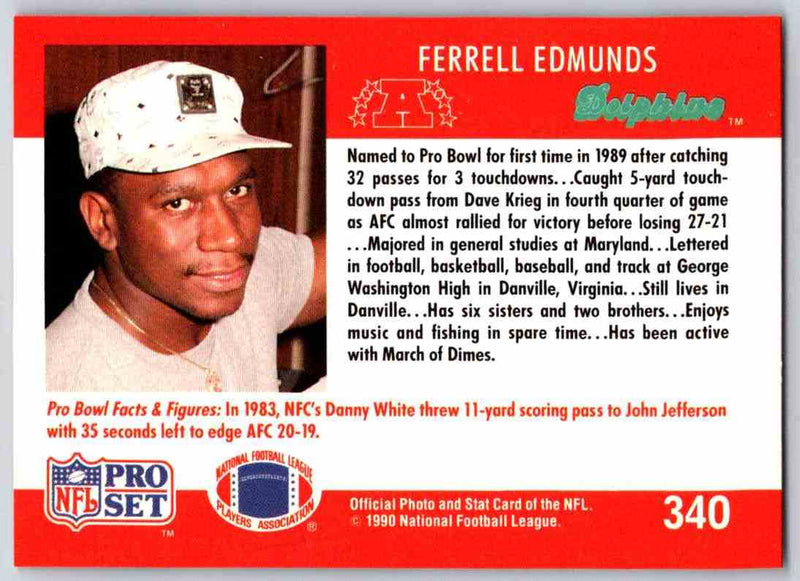 1990 Pro Set Ferrell Edmunds