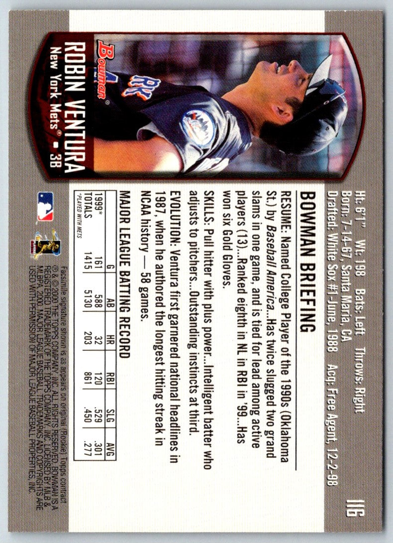 2000 Bowman Robin Ventura