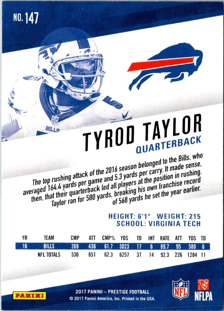 2017 Panini Prestige Tyrod Taylor