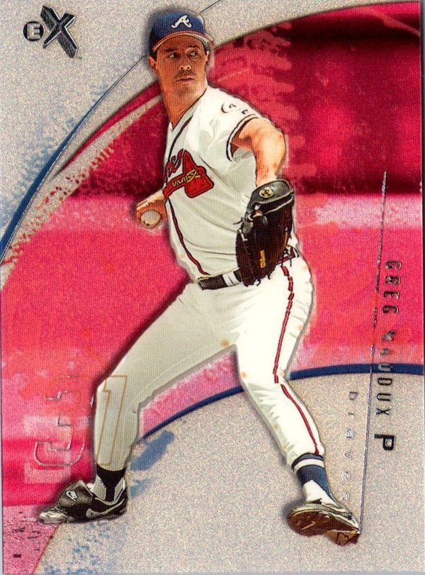 2002 Fleer E-X Greg Maddux #75