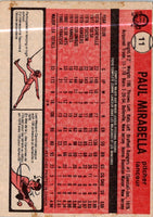 1981 O-Pee-Chee Paul Mirabella #11