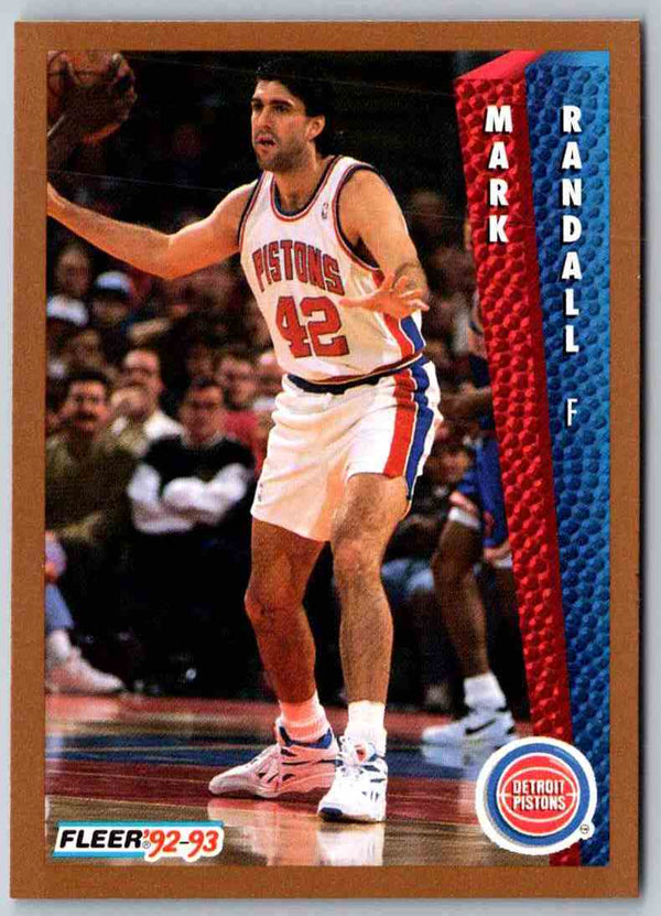 1992 Fleer Mark Randall #336