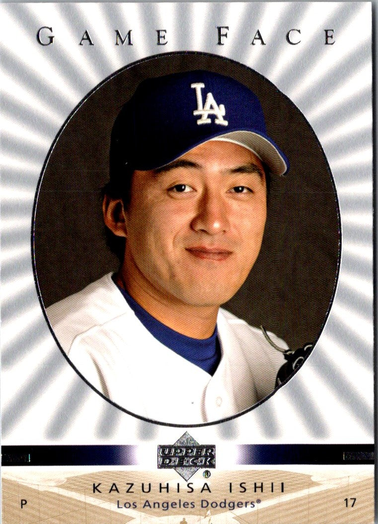 2003 Upper Deck Game Face Kazuhisa Ishii